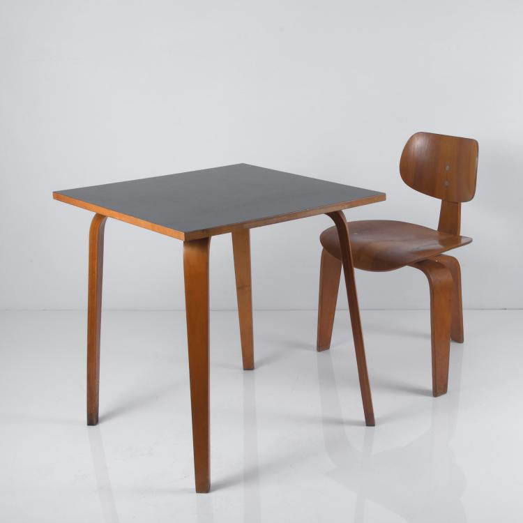 Bild 3 zu Objekt, Side table, c1956, Egon Eiermann, Wilde & Spieth, Esslingen, 130A 91